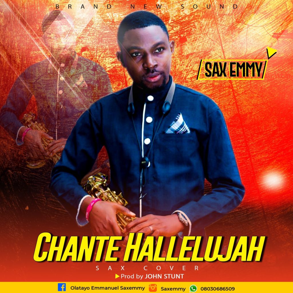 Saxemmy - Chante Hallelujah (Sax Cover)