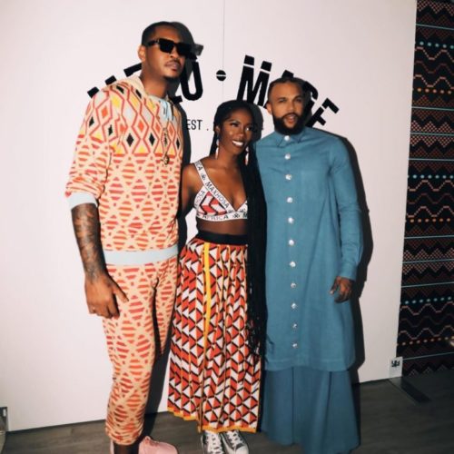 [MUST SEE] Tiwa Savage & Jidenna came through for Carmelo Anthony at Melo Made Showcase